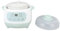 Olla de Cocción Lenta Pequeña, Olla de Cocción Lenta con Temporizador ABS de Cerámica Verde 200W para el Hogar (Airship0u1dn5abc-12)
