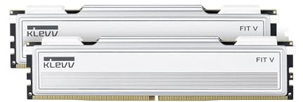 KLEVV FIT V 32GB (2X 16GB) DDR5 Gaming RAM 6000MT/s PC5-48000 No almacenado Non-ECC 1,35V CL30 Kit de módulos de Memoria