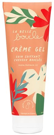 La Belle Boucle - Crème Gel Soin Coiffant 2-en-1 Sans Rinçage 250ml - Hydrate, Définit et Protège les Boucles - Crème Coiffante Naturelle Anti-Frisottis pour Cheveux Bouclés