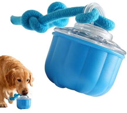 Palla per cani, giocattolo intelligente per cani, giocattolo interattivo per la cura dei denti, per la cura dei denti, per le razze di piccole e medie dimensioni, per gli stessi