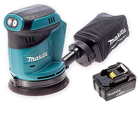 Makita DBO180Z 18V Li-ion Random Orbit Sander Cordless Body with 1 x 3Ah Battery
