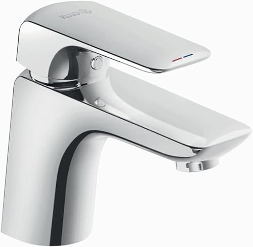 Mischbatterie / Waschtisch – Einhandmischer Ameo DN 15 | Keramik-Kartusche mit Heißwasserbegrenzung, geschlossener Hebel | Durchflussmenge: 6 l / min bei 3 bar