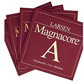 Larsen Magnacore Cello A and D Strings Comb Medium gauge 4/4 Size !