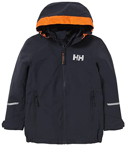 Helly Hansen Kids Shelter Jacket, 597 Navy, 7