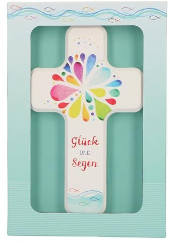 Glück und Segen: Kinderholzkreuz