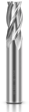 ASNOMY forets à 4 cannelures - 10 mm Fraise en Bout- Ensemble de forets à tige droite HSS CNC pour perceuse - Ensemble d'outils pour bois, aluminium, acier et titane