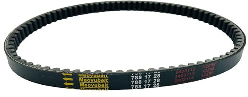 Maoyubelt Courroie de transmission 788-17-28 pour scooter cyclomoteur 788 17 28 CVT 50 cc modèle 2 temps Courroie de transmission