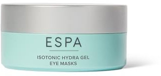 ESPA | Isotonic Hydra Gel Eye Masks ​| Inlcudes 30 Pairs Of Masks | Plumps & Hydrates | Perfect for Screen-Starers, Night Owls & Jet-Lagged Eyes | Inlcudes Tweezers | 98% Natural Ingredients