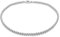 Amazon Essentials Sterling Silver Rhodium Plated Round CZ Tennis Bracelet 19cm/7.5