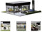 1:64 GFANS Model Car Diorama Garage Shops with LED Lighting Dealership Model Car Toy (Lomborghini)