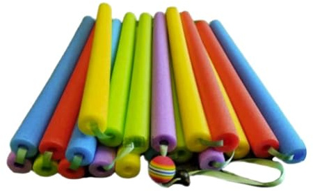 FytStycale di Allenamento per in Alto con Supporto a Palo E Corda Elastica, Lunghezza 9.5 M