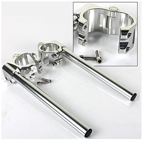 TARAZON 45mm Demi Guidon Bracelet Clip on pour Honda CBR600RR 03 04 CBR900RR 93-99 pour Suzuki GSXR600 97-03