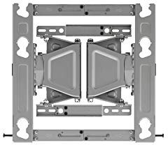 LG OLW480B support mural d'écran plat 165.1 cm (65) Grey - Supports muraux d'écrans plats (50 kg, 165.1 cm (65), Grey)