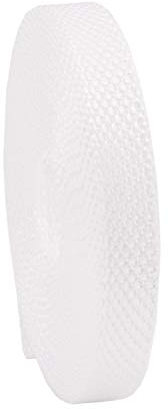 Cinturón de persiana enrollable de 14/15 mm en blanco, 6 m, fabricado en Alemania, mini correa de persiana resistente al desgaste y desgarro, estable cinta para persianas