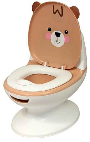 Bambisol Töpfchen für Babys, Bär, einfache Reinigung für Kinder, einfache Reinigung