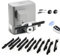 CO-Z Schiebetorantrieb Set bis 600 kg Hoftorantrieb 280w Garagentorantrieb mit 2 Fernbedienung Toröffner mit 12 Nylonzahnstangen Automatic Sliding Gate Opener AC