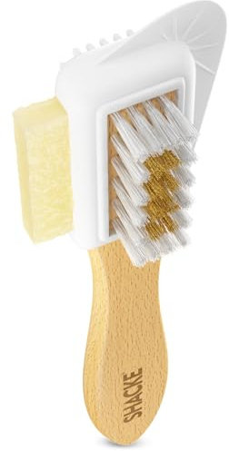 Suede & Nubuck 4-Way Leather Brush Cleaner (Side Eraser)