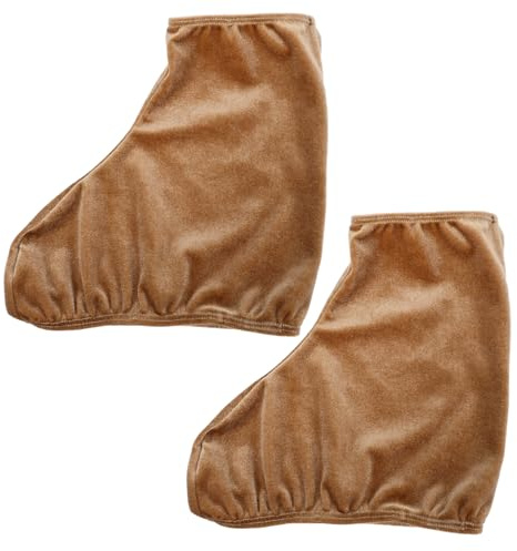 Sosoport 1 Pair of Ice Skates Covers Ice Skates Guards for Hockey Skates Skating Cover Ice Skates Accessories (Brown)