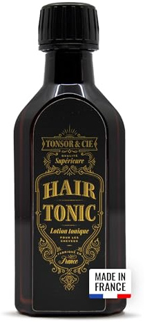 Tonsor & Cie - Hair Tonic Citrus 200 ml - Lotion Tonique Cheveux Rafraîchissante & Tonifiante - Parfume le Cuir Chevelu Sans Effet Gras - Soin Quotidien Naturel - Formulée et Fabriquée en France