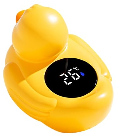 Baby Bath Temperature Duck - Termometro per vasche per, calibro a da bagno di design Duck | per kids shower impermeabili e sicuri, Checker a 'acqua