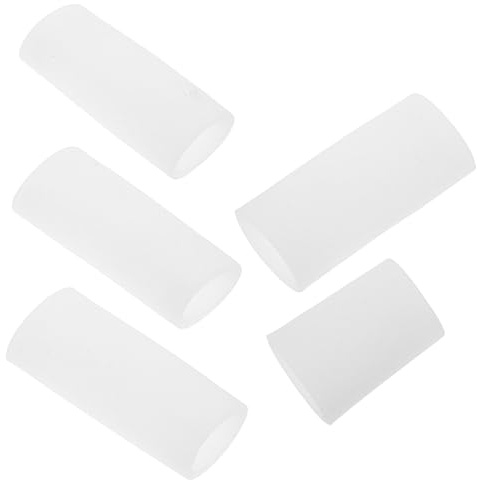 WRITWAA 5 St Silikon Finger Sleeves Skyddar Kyla och Frost Praktiska och Bärbara Fingerskydd för Utomhusaktiviteter och Arbete Slitstarkt Silikonmaterial för Värmeisolering