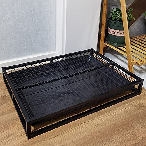 Hundetoilette Welpentoilette Indoor Haustiere Töpfchentrainingstablett Für Große Hunde Katzen - Welpen-Hundetoiletten-Trainer Für Hundekäfig Und Außenterrasse, Tragfähigkeit 5-30 Kg Hunde Toilette