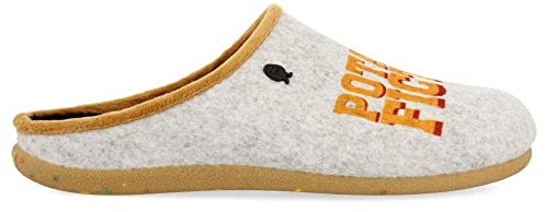 HOT POTATOES Herren Athy Hausschuh, grau, 46 EU