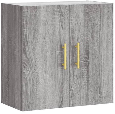 vidaXL Mobile Pensile Grigio Sonoma 60x31x60 cm in Legno Multistrato