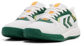 hummel PIII Power Play PRO LC JR Sneaker, White/Green, 39 EU