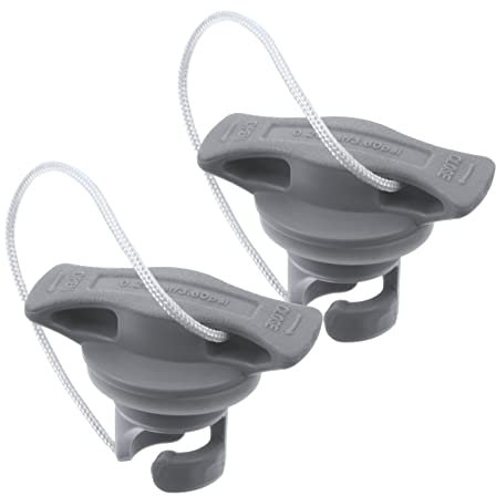 Supvox 2 Stück Aufblasbares Boot Luftventil Abdeckung - Schlauchboot Zubehör für Kajak und Boot, Staubdicht, Universelle Passform