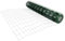LEMODO Gartenzaun grün, Drahtzaun 100cm Höhe, Gitterzaun mit 50x100 mm Maschengröße, Schweißgitter PVC-beschichtet, Drahtgitter-Rolle mit 10 Meter, Zaun