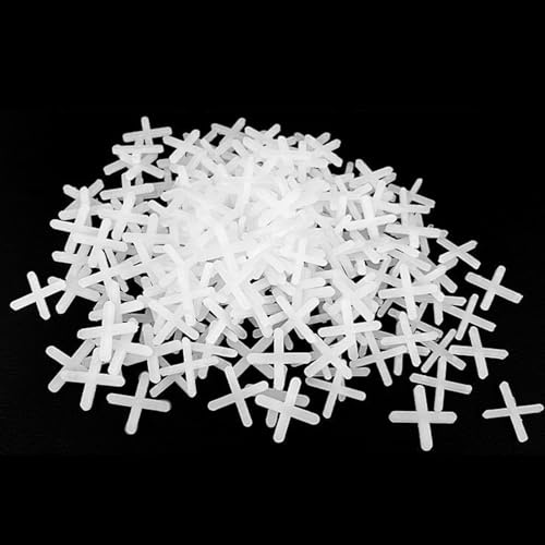 1000 Morceaux De Joints En Forme De Croix, Joints De Carreaux, Outils De Fixation De Carreaux, Fournitures De Construction.