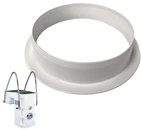 Generico Pièces Skimmer Piscine - Attache porte-filtre antidérapante | Anneau de support filtre piscine intérieur et extérieur - pour tuyaux d'eau intérieurs extérieurs et cour