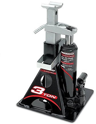 CRIC - CHANDELLE hydraulique cric Bouteille 3T : Ideal pour Camping-Car - Caravane