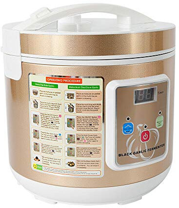 Lightakai Schwarzer Knoblauch Fermenter, 90W 12-15 Tage Intelligenter Schwarzer Knoblauch Fermenter 5L Automatische schwarzer Knoblauch Fermentationsmaschine 360-Grad-Stereo-Konstanterhitzung