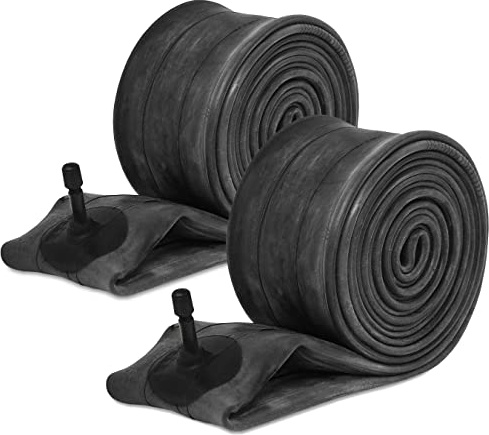 Coppia Camere d'aria 20 x 4.0 per Bicicletta Fat Bike Valvola America Schrader 2 Camere bici Americana 20 pollici Fat Bike MTB 20''