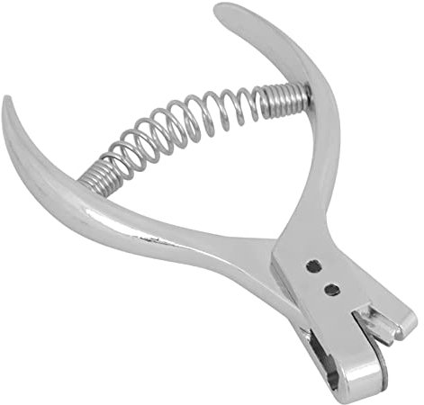 Watris Veiyi Scharf Lochzange für Papier, 2mm Lochzange für Prüfplakette, Muster Notcher, für Designer Schneider und Heimwerker