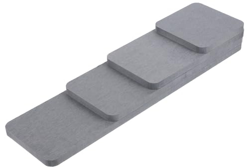 PRETYZOOM 4 Piezas Posavasos Absorbente De Barro De Algas Jabón Absorbente Agua Almohadilla Absorbente para Encimera De Baño Almohadilla De Jabón De Baño Bebidas Escritorio Lodo De Algas