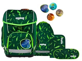 ergobag cubo Set ergonomischer Schulranzen Klassisch 5-teilig 1. Klasse Grundschule