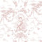Timeet Peel and Stick Wallpaper Pink and White Self Adhesive Wallpaper Cupid Manor Painting 41x300CM Waterproof Vinyl Warp Sticky Back Wallpaper for Living Room Bedroom Wall Cabinet Shelf