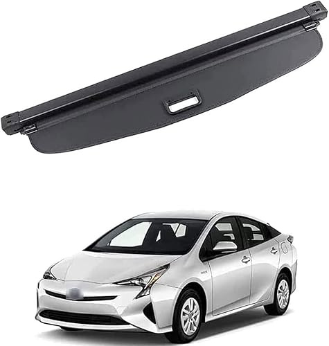 Cache Bagages Rétractable pour Coffre pour Toyota Prius 2016-2019, Étagère Arrière de Coffre Couverture Chargement Protection