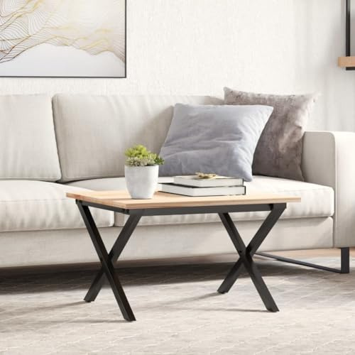 Mokuyary Couchtisch-Gestell in X-Form 60x40x38 cm Stahl Möbelfuß, Möbelfuss Möbelbeine Tischbein Standfüße für Frühstücksbars, Tische, Arbeitsplatten, Schreibtische