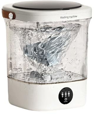 Bärbar Tvättmaskin 3 Hastigheter 12 Liter Tygtvättare