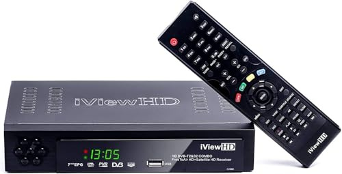 FULL HD COMBO Freeview HD + Satellite Receiver Compatible for FreeSat and Sky Dish Records by a USB Memory stick. NOT For SKY Q unless LNB to change