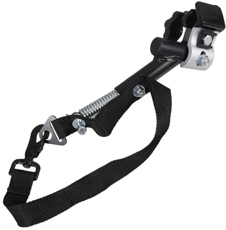 GATHINESS Adattatore per Aggancio Rimorchio Bici in Lega di Alluminio Compatibile Biciclette Elettriche, Tubo Rotondo per Carrellino Bici