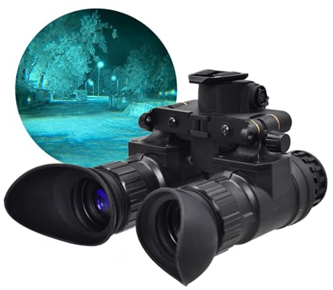 KKXXYQFC Optik PVS 31 FOV40 Degree Night Vision Goggles NVG Night Vision Kikare hölje med Gen 2+ rör (Gen2+FOM1400+P43/P45)