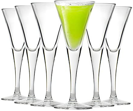 Bormioli Rocco Fiore Clear Stemmed Sherry Glasses - 55ml - Pack of 12