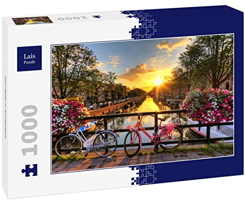 Lais Puzzle Fahrräder in Amsterdam 1000 Teile