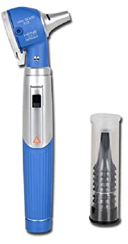 ***OTOSCOPIO HEINE MINI 3000 A F.O. - blu fine stock, poi 31677