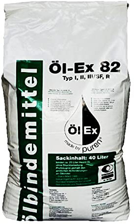 ÖL-EX 82 Öl- und Chemikalienbinder Typ I, II+III/SF,R/Sack a 10 kg